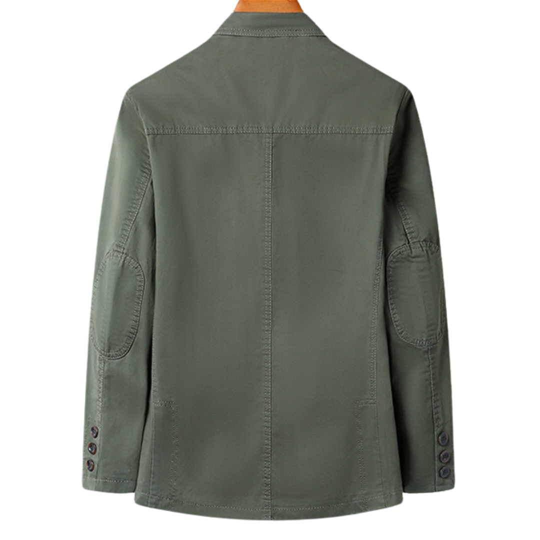 Alessio | Blazer diario de lujo de algodón