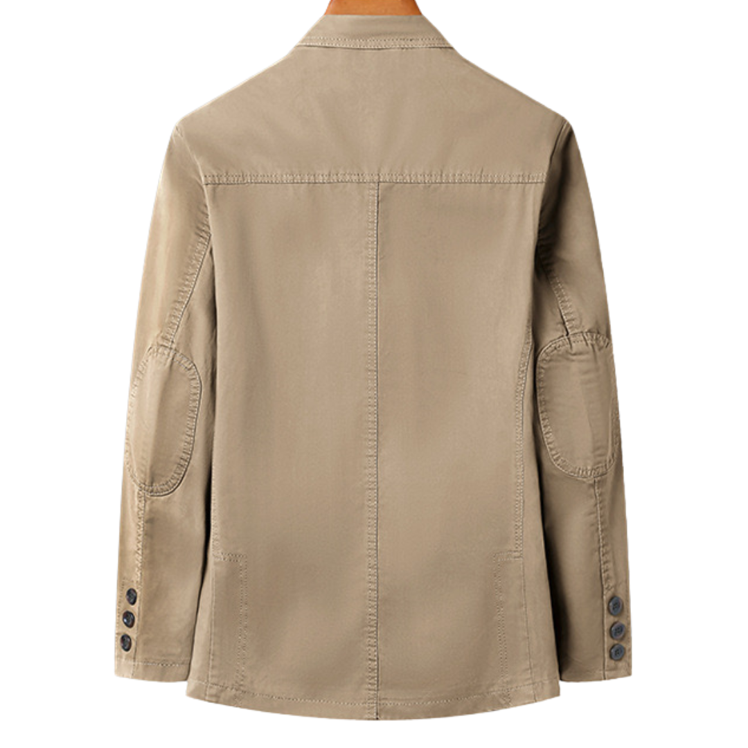 Alessio | Blazer diario de lujo de algodón