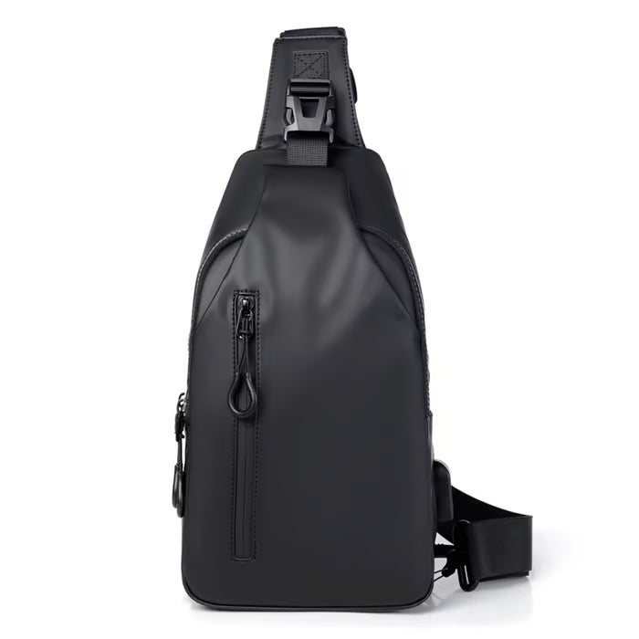 Bolso lateral impermeable Vibes Madrid, en color cinese, con cierre y asas ajustables, ideal para uso diario y protección contra agua