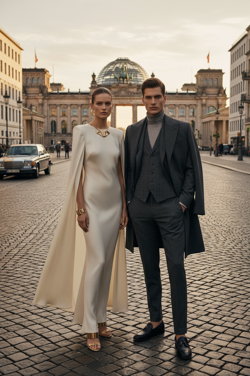 Foto elegante a Berlino