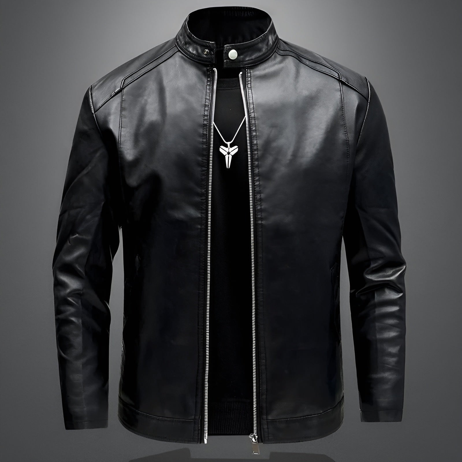 Alexander™ | Chaqueta de cuero para motociclistas elegante