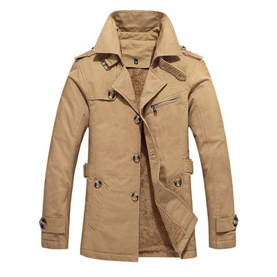 Adriano | Abrigo trench acolchado