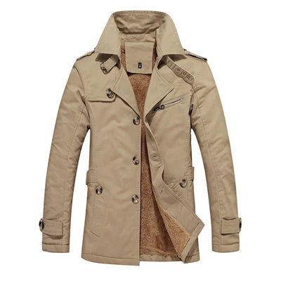 Adriano | Abrigo trench acolchado